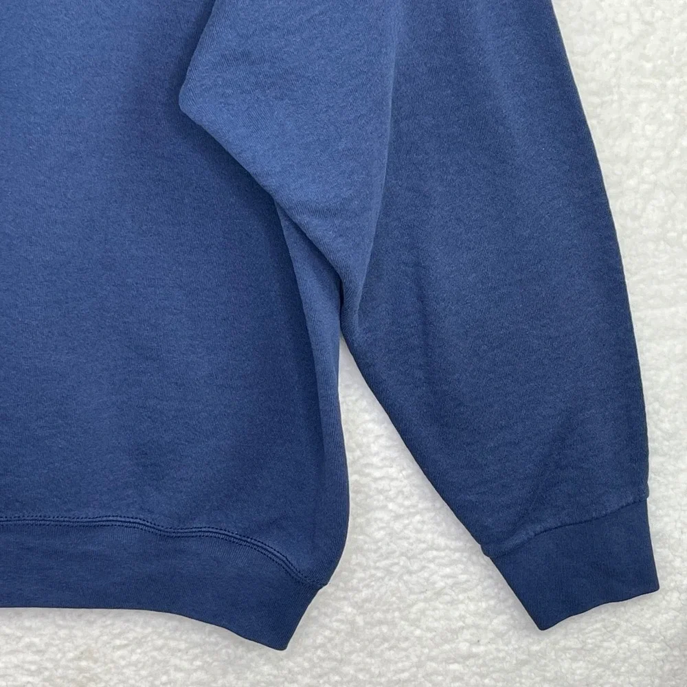 Nike Air Kids Sweatshirt Navy Blue Embroidered Logo Pullover Crewneck Vintage XL